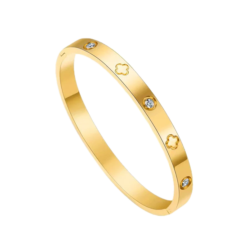 18k goldener Glücks Armband